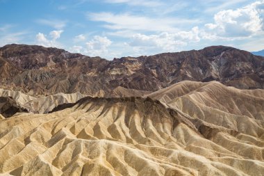 Zabriskie Point, Ölüm Vadisi Ulusal Parkı, Kaliforniya, ABD.