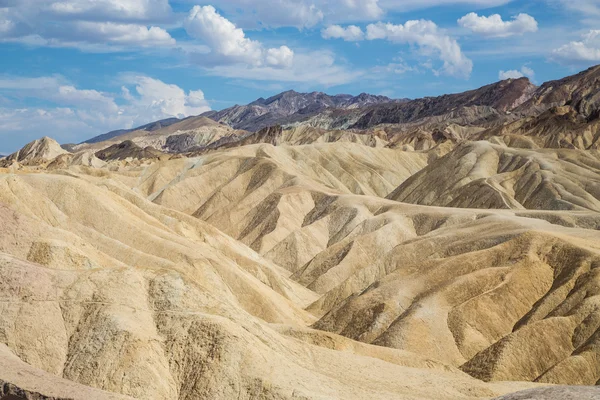 Ponto Zabriskie no Parque Nacional do Vale da Morte, Califórnia, EUA. — Fotografia de Stock