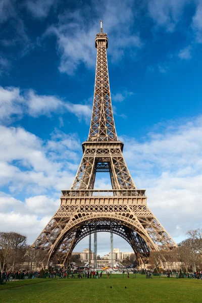 Eiffel Tower in Paris, France. Royalty Free Stock Photos