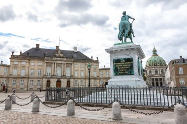 Amalienborg palace, Kopenhag, Danimarka