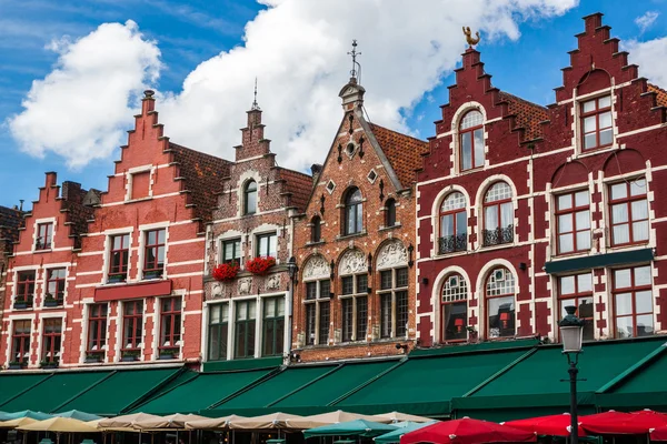 Typical buildings in Bruges, Belgium — Stock Photo, Image