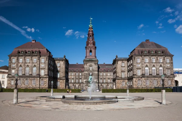 Christiansborg palace, Köpenhamn. — Stockfoto