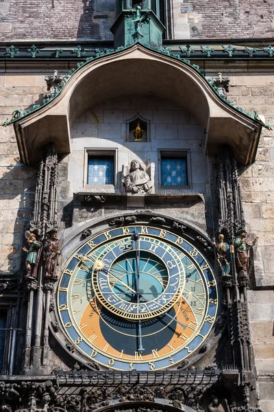 Astronomické hodiny v Praze, Česká republika — Stock fotografie