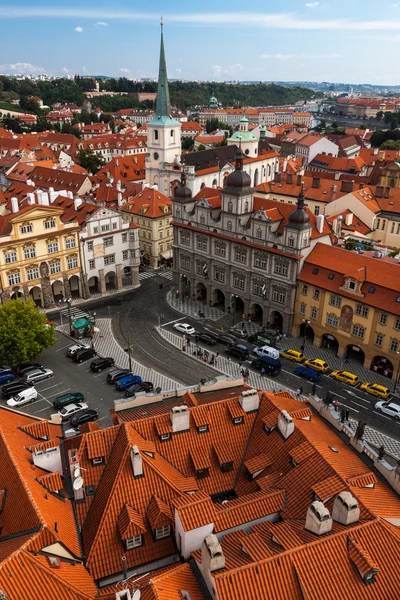 Vue aérienne de Prague — Photo