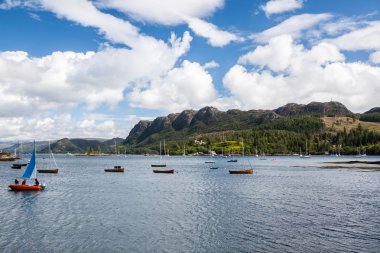 Plockton Köyü Highlands, İskoçya