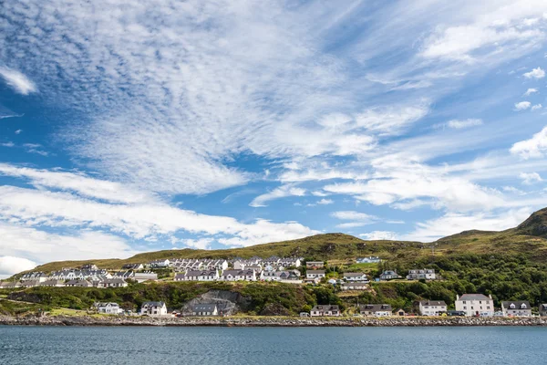 스코틀랜드의 하이랜드의 서해안에 Mallaig, Lochaber, 작은 포트의 보기. — 스톡 사진