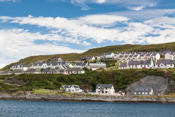 스코틀랜드의 하이랜드의 서해안에 Mallaig, Lochaber, 작은 포트의 보기. — 스톡 사진