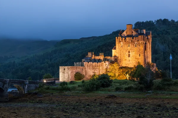 Eilean donan castle, Skotsko, Velká Británie — Stock fotografie