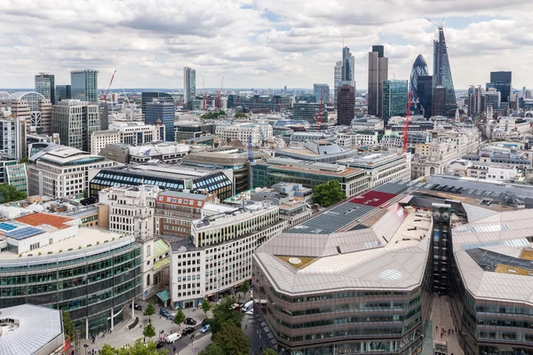 London skyline from St Paul's Cathedral — Stock Photo, Image