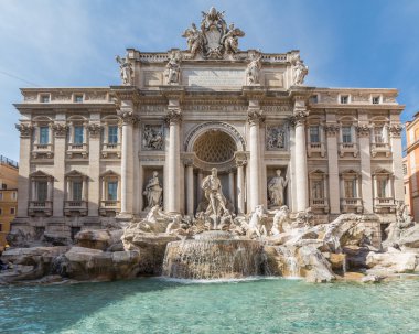 trevi Fountain Roma, İtalya 'da