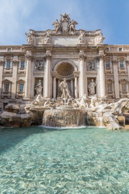 trevi Fountain Roma, İtalya 'da
