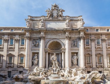 trevi Fountain Roma, İtalya 'da