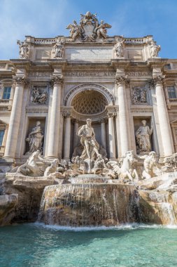 trevi Fountain Roma, İtalya 'da