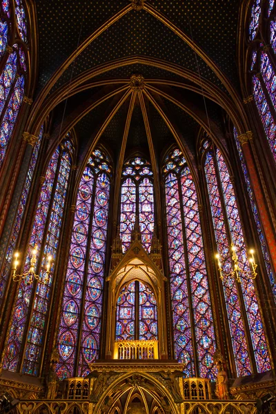 Sainte-Chapelle (kapli) v Paříži — Stock fotografie