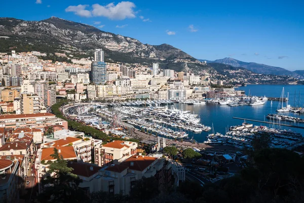 Monte Carlo skyline, French Riviera — Stock Photo, Image