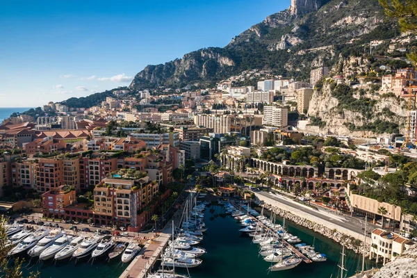 Skyline di Monte Carlo, Costa Azzurra — Foto Stock