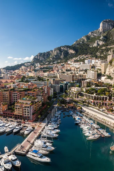 Monte Carlo skyline, Riviera Perancis — Stok Foto