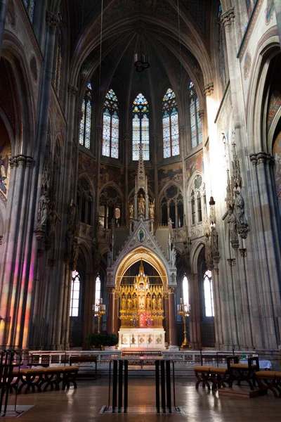 Votive Church (Votivkirche) in Vienna, Austria — Stock Photo, Image