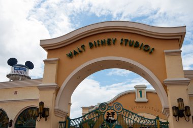 Entrance in Walt Disney Studios Park, Paris