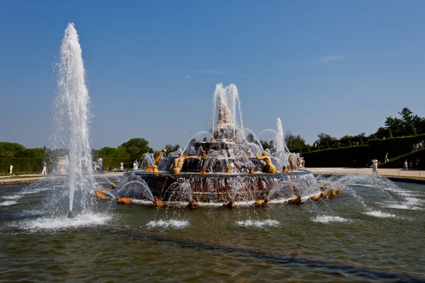 Версальский фонтан — стоковое фото
