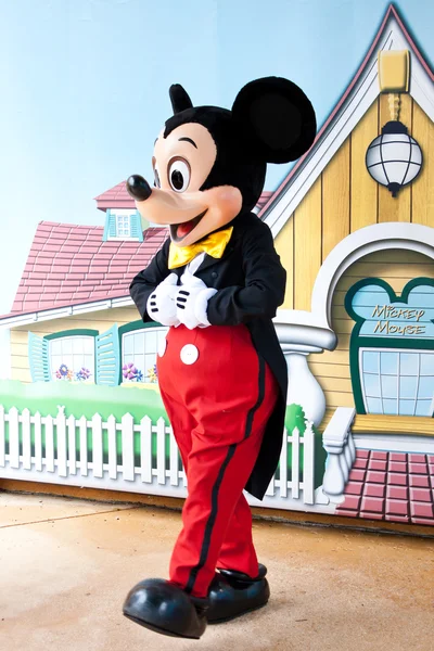 Mickey mouse v Disneylandu Paříž — Stock fotografie