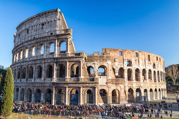 Colosseum in Rome, Italië — Stockfoto