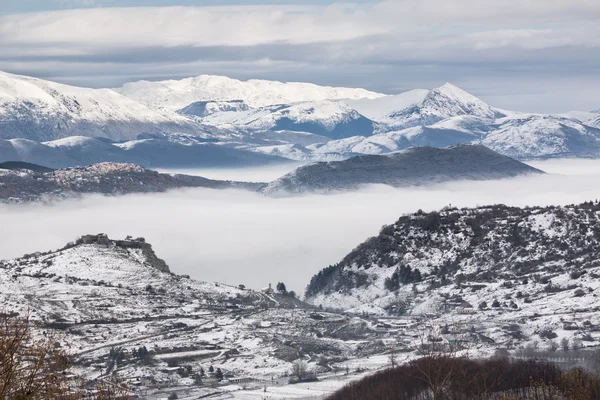 Snowy mountains in Italy — Stock Photo, Image