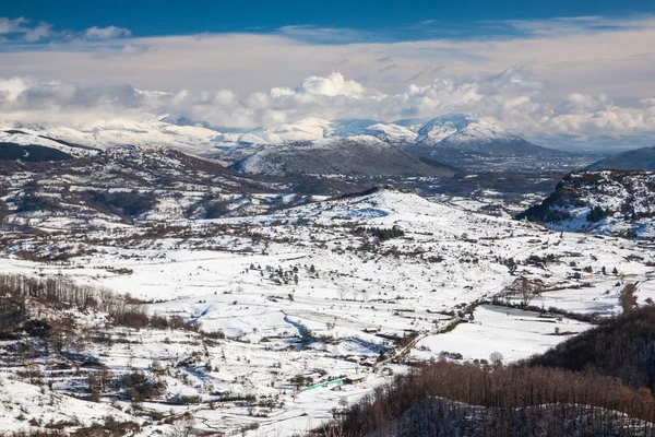 Snowy mountains in Italy — Stock Photo, Image