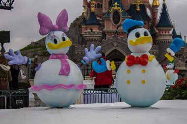Disneyland Paris Noel kutlamaları sırasında