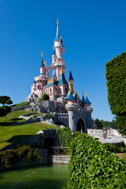 Disneyland Paris Castle, Paris, France clipart