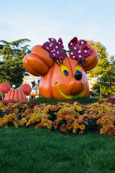 Disneyland Parijs tijdens de viering van Halloween — Stockfoto