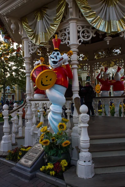 Disneyland Paris tijdens Halloween vieringen, dettail van geest — Stockfoto