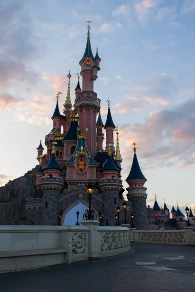 Η κάστρο της Disneyland Paris, Παρίσι, Γαλλία — Φωτογραφία Αρχείου