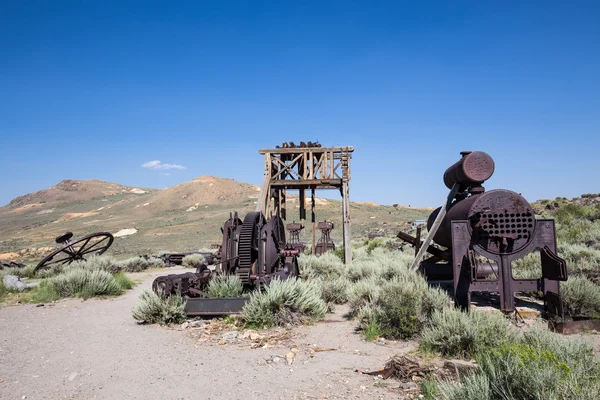 Bodie Geisterstadt in Kalifornien, USA. — Stockfoto