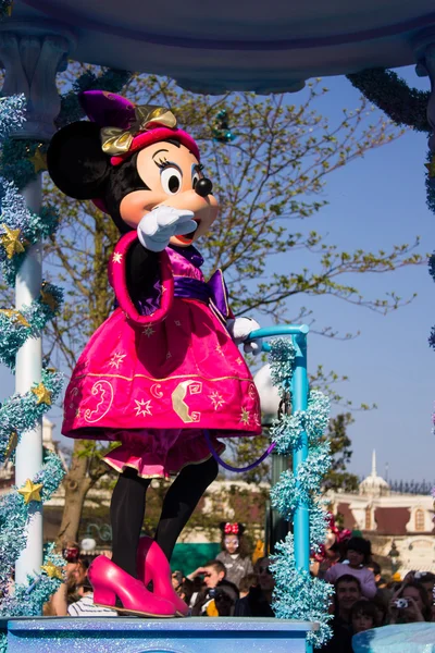 Charakter podczas parady Disneylandu — Zdjęcie stockowe