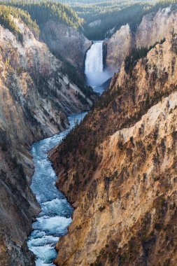 Grand Canyon of the Yellowstone, Yellowstone National Park, USA clipart