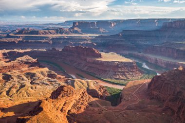 Ölü at Point devlet parkı, Utah, Amerika