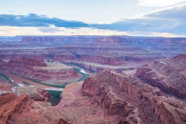 Ölü at Point devlet parkı, Utah, Amerika