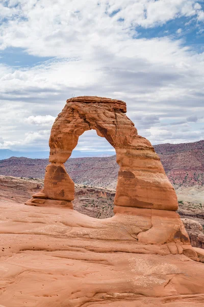 Делікатна арка в арках Національного парку — стокове фото