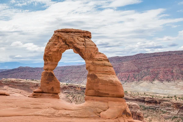 Delicate Arch in Arches National Park — Stock Photo, Image
