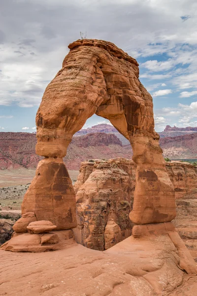 Делікатна арка в Arches National Park, Юта, США — стокове фото