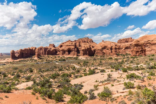 Bogen nationaal park, utah, Verenigde Staten — Stockfoto