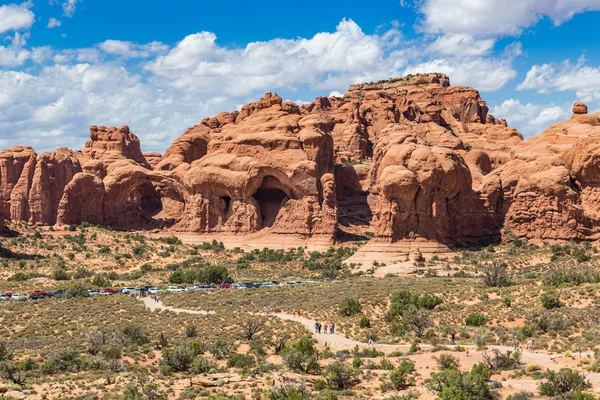 Arches Milli Parkı, Utah, ABD. — Stok fotoğraf