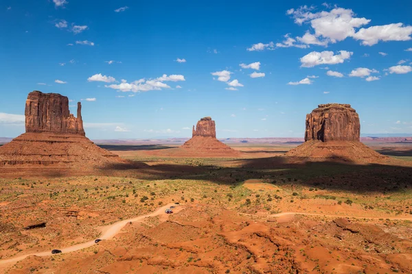 Anıt Vadisi Navajo kabile Parkı, Utah, Amerika — Stok fotoğraf