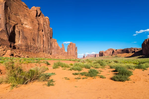 Anıt Vadisi Navajo kabile Parkı, Utah, Amerika — Stok fotoğraf