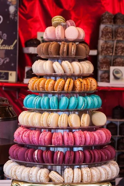 Macarons, typisk fransk Dessert — Stockfoto