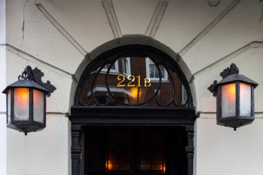221B Baker Street Londra, İngiltere, Sherlock Holmes evi