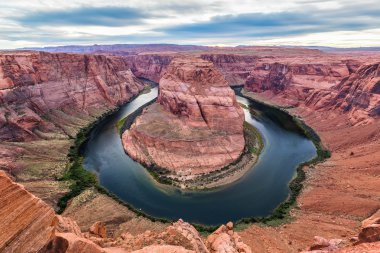 At nalı Bend, alacakaranlık, Arizona, ABD