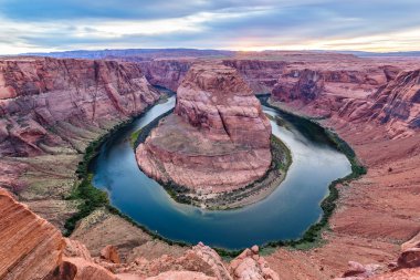 At nalı Bend, alacakaranlık, Arizona, ABD