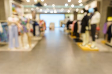 Abstrast bulanık arka plan alışveriş merkezi